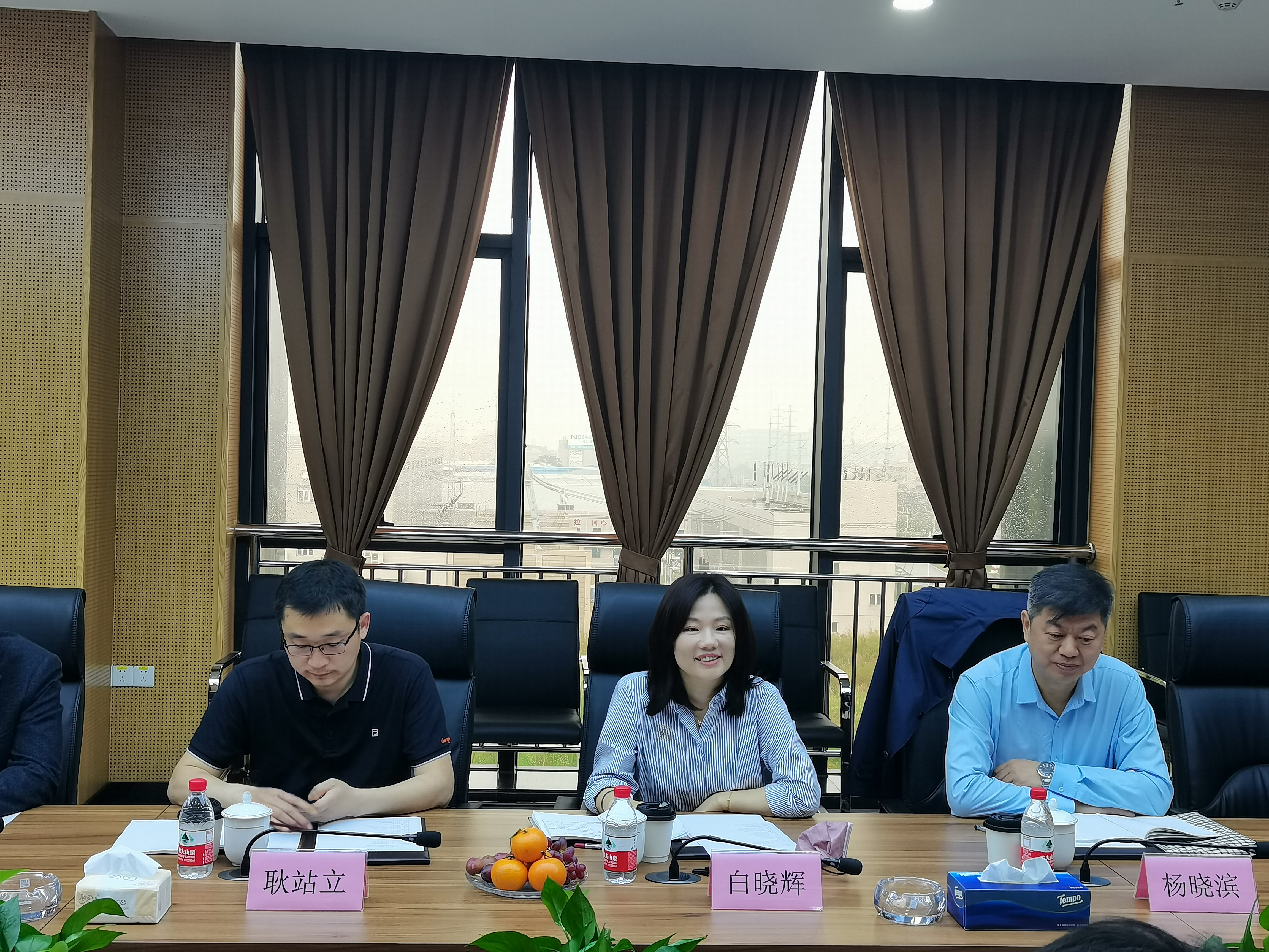 2023年3月24日  集團公司企業(yè)管理部副主任白曉輝率隊到中海萬泰進行調研指導工作